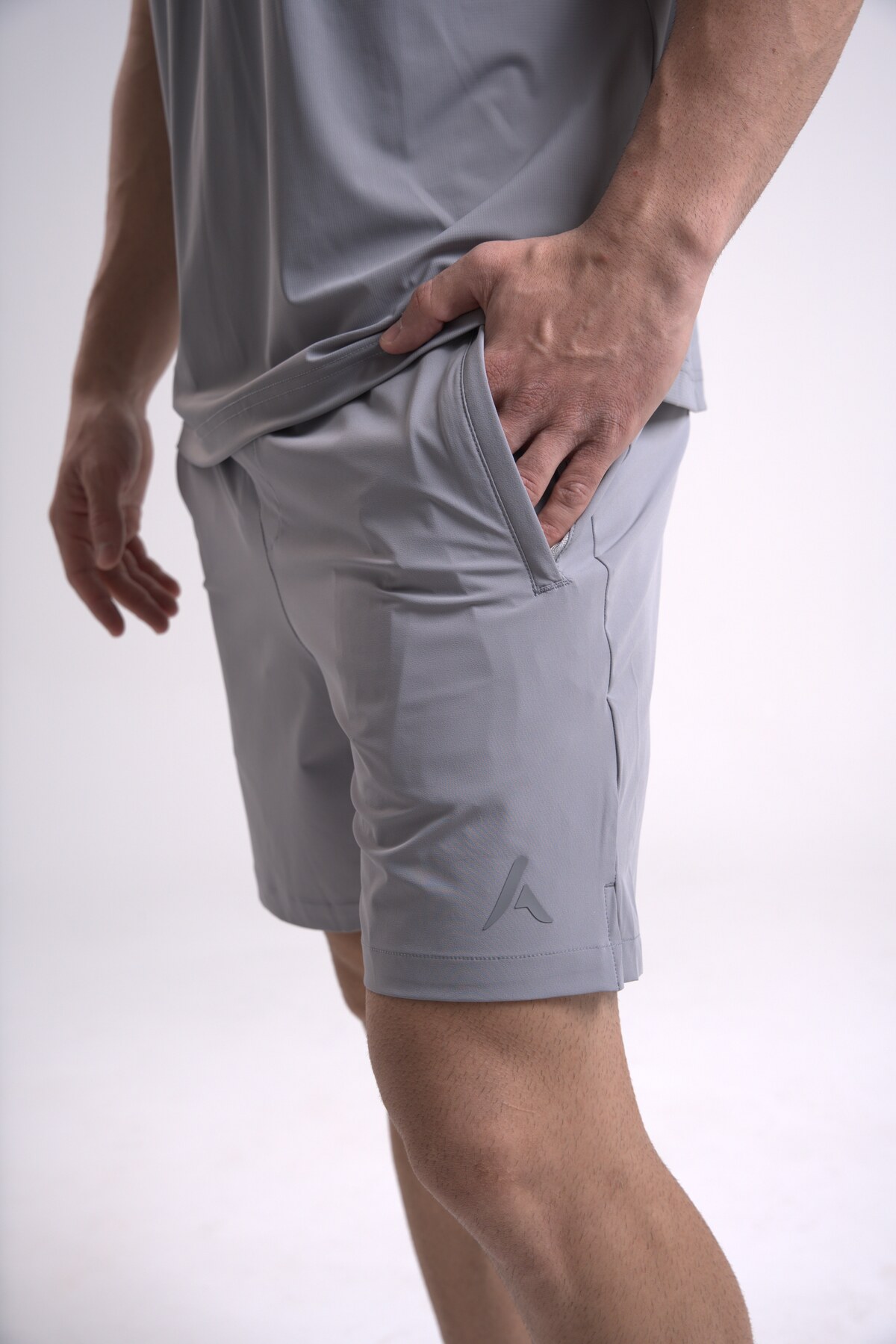 Foundation Shorts in Grey