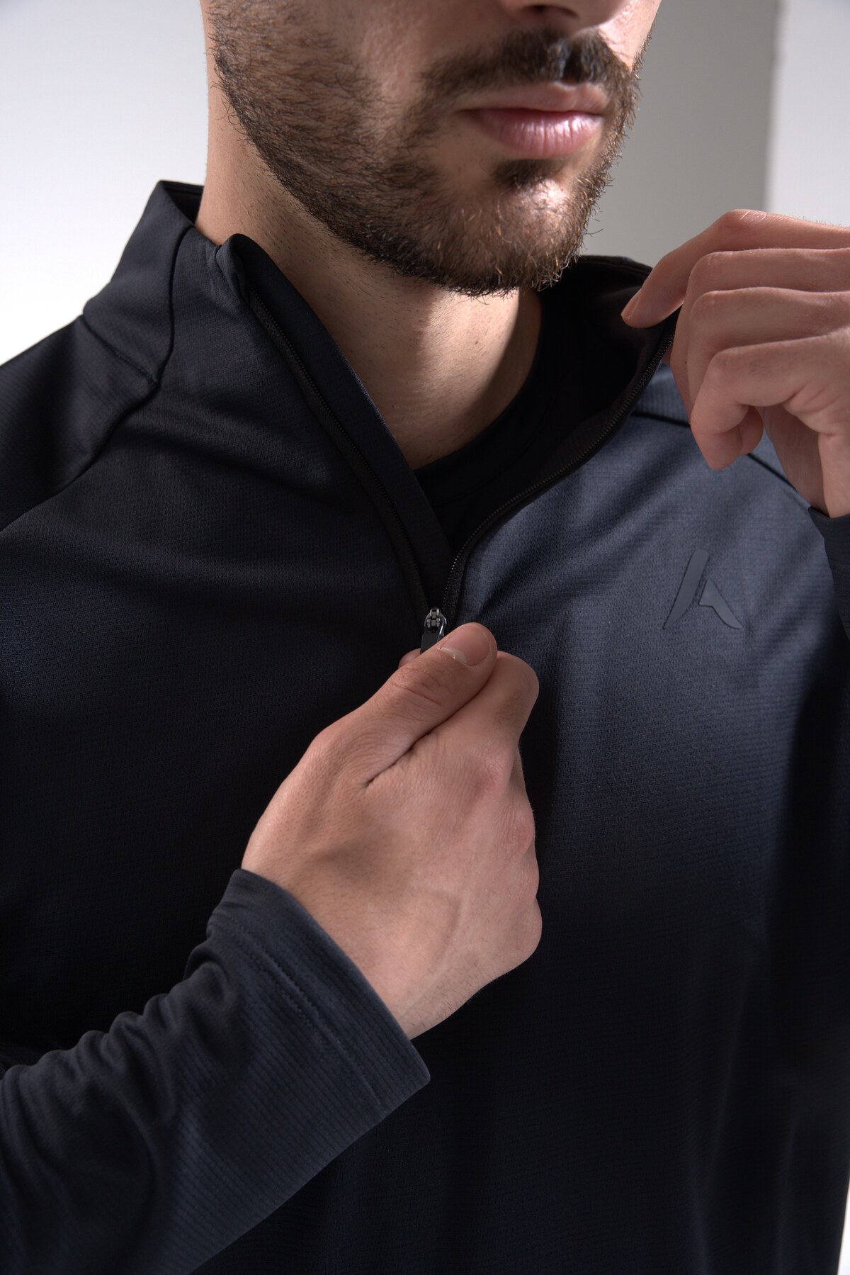 Foundation Quarter Zip in Navy