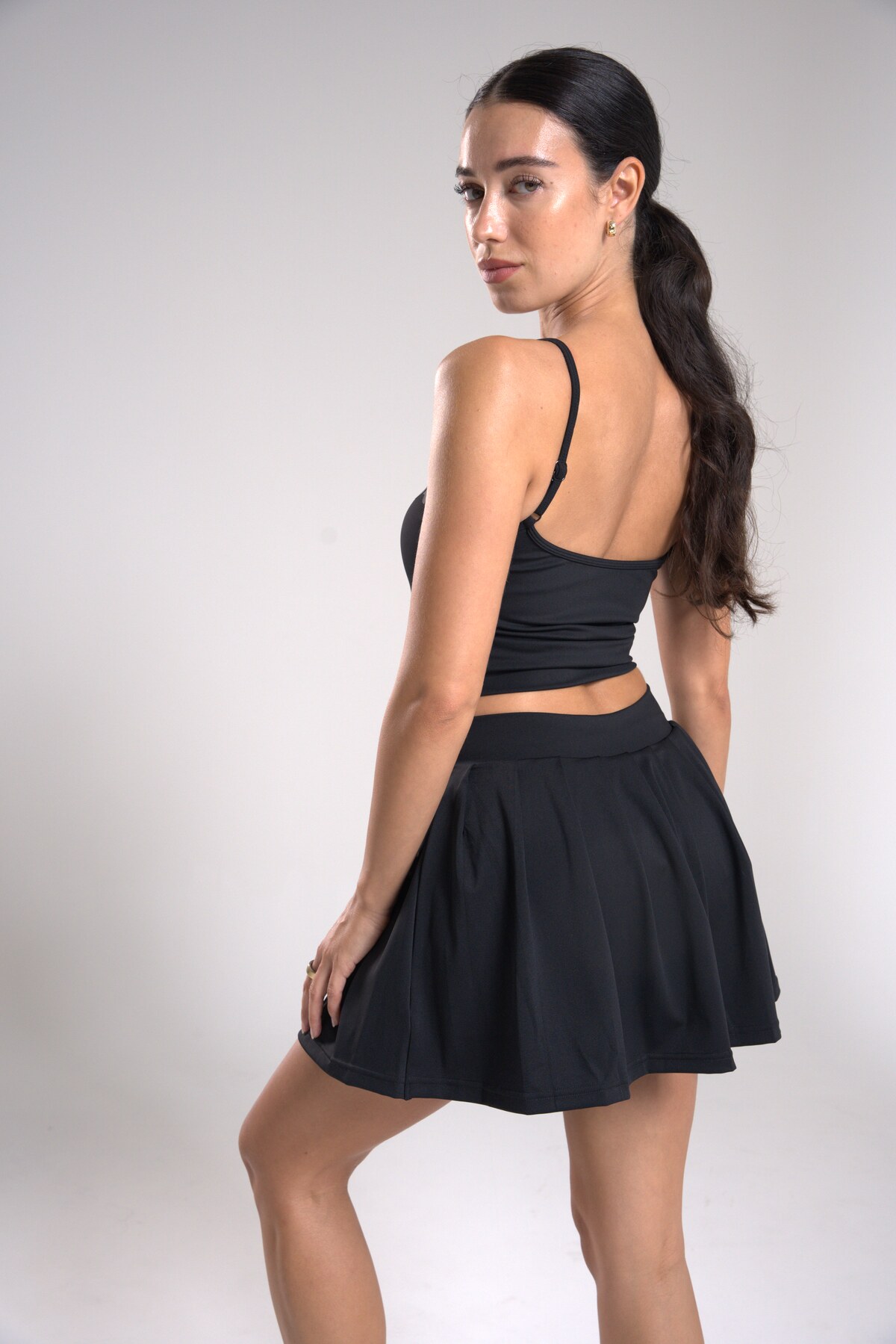 Foundation Skirt in Black — view 3